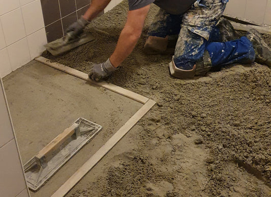 Vloerenspecie minder dan 1m³